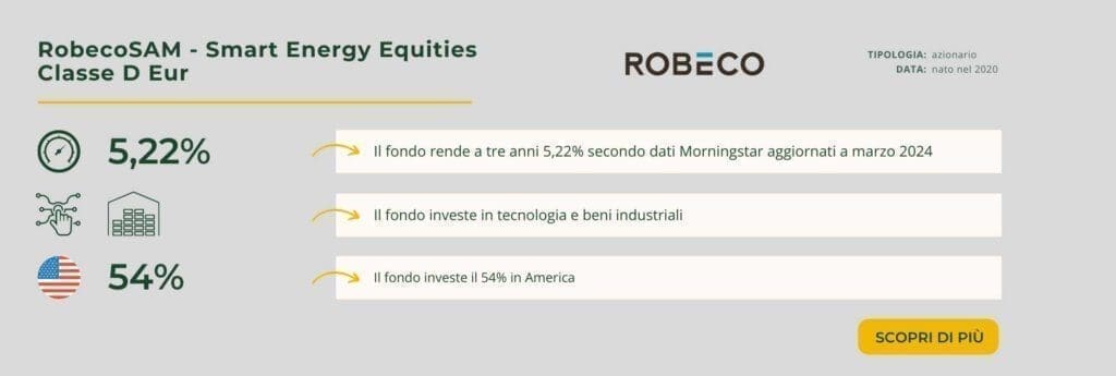 RobecoSAM - Smart Energy Equities Classe D Eur