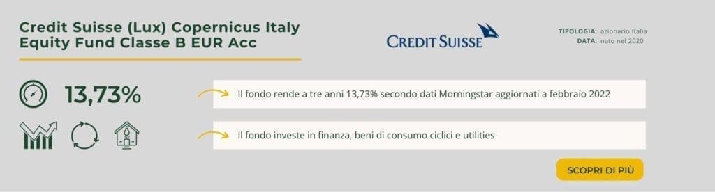 Credit Suisse (Lux) Copernicus Italy Equity Fund Classe B EUR Acc