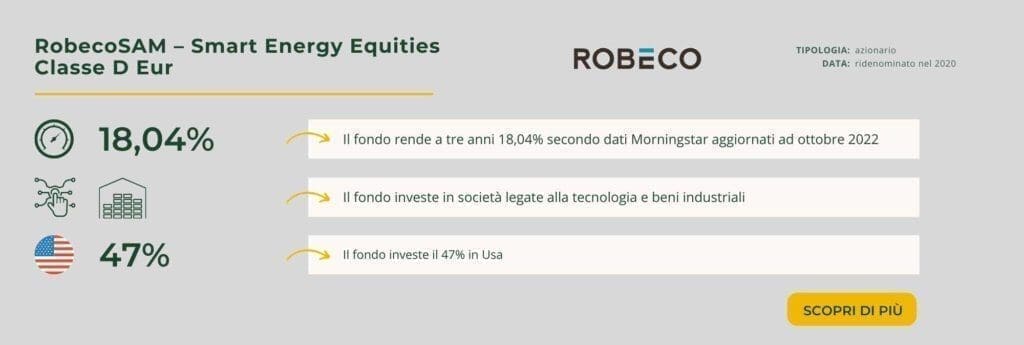 RobecoSAM – Smart Energy Equities Classe D Eur